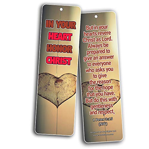 Bible Verses About Become A Witness for Christ (60 Pack) - Perfect Giveaways for Sunday School and Ministries