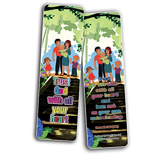 Trust in the Lord Memory Verses Bookmarks