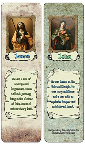 12 Apostles Bookmarks (30-Pack)