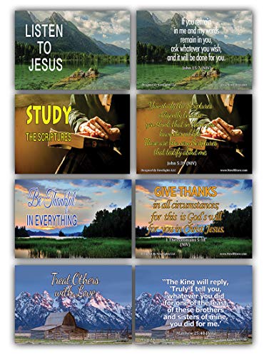 Daily Devotional Topical Bible Verses NIV Flashcards (60-Pack)- Perfect For Daily Bible Study