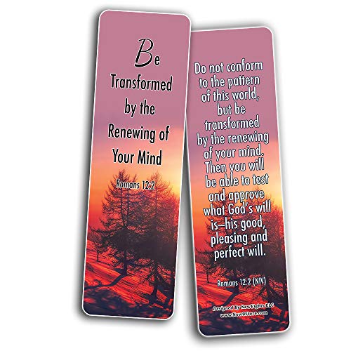 Trusting God with Your Life Christian Bookmarks (60-Pack) - Perfect Giftaway for Ministries and Sunday Schools