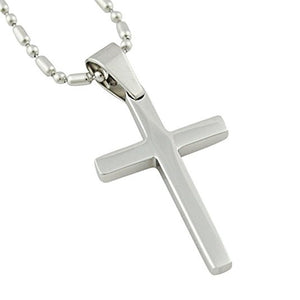 NewEights Simple Cross Pendant Necklace