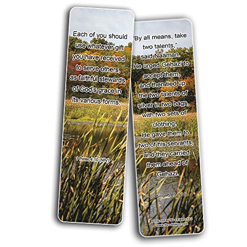 Consecrate Your Talents To The Lord Bible Bookmarks