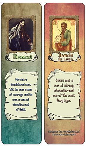 12 Apostles Bookmarks (30-Pack)