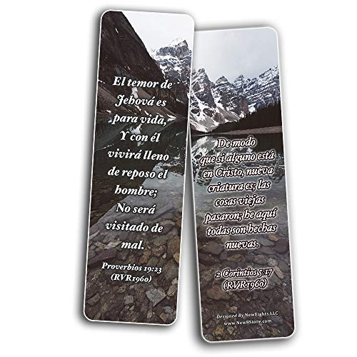 Spanish Life Giving Bible Verses Bookmarks (30-Pack)