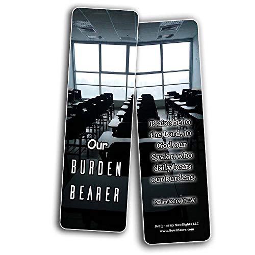 Encouraging Scripture Verses for Back to School Bookmarks (60-Pack)