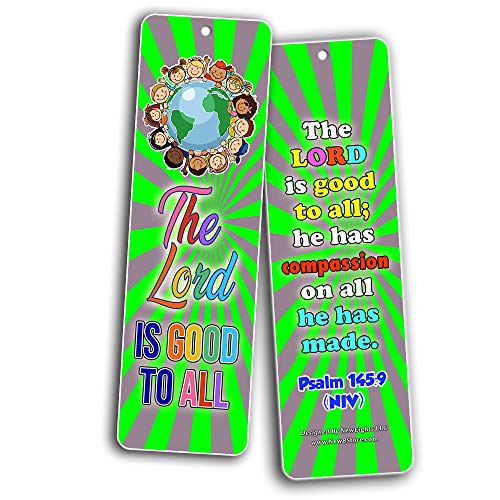 Great Memory Verses for Kids Bookmarks (60-Pack) - Great Way For Kids to Learn the Scriptures