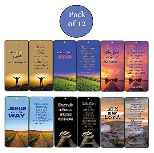 Bible Verses About Salvation Bookmarks