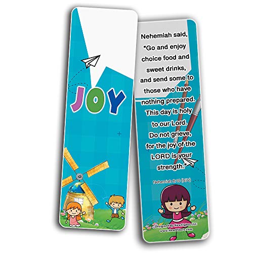 Christian Learning For Kids: Developing Character Bookmarks Series 1