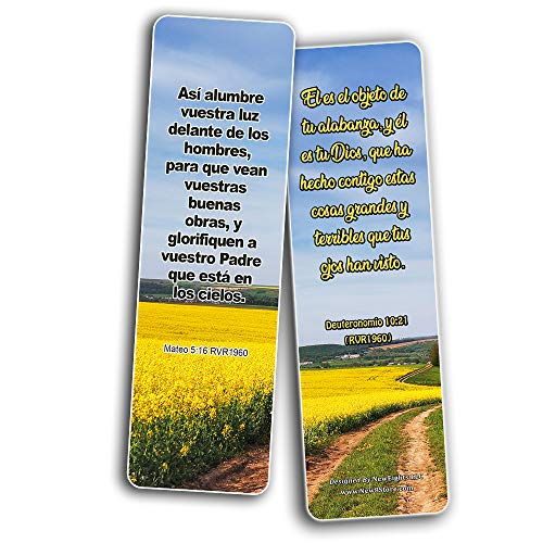 Spanish Worship Bible Verses Bookmarks (30 Pack) - Handy Spanish Bible Texts To Learn What Traits Define And Constitute Virtuous Women from the Many Lessons of the Bible