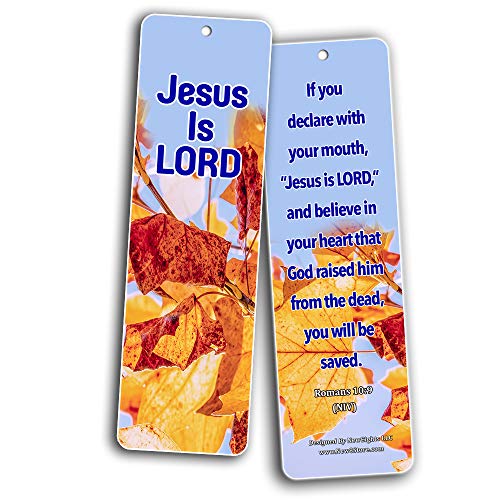 Bible Verses About the True Meaning of Salvation Bookmarks (60 Pack) - Perfect Giveaways for Sunday School and Ministries
