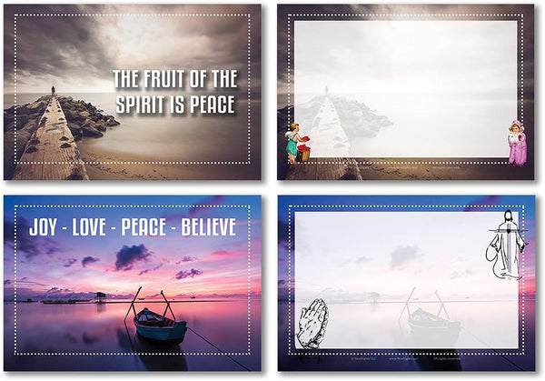 Peace Unto You Greeting Postcards (36-Pack)