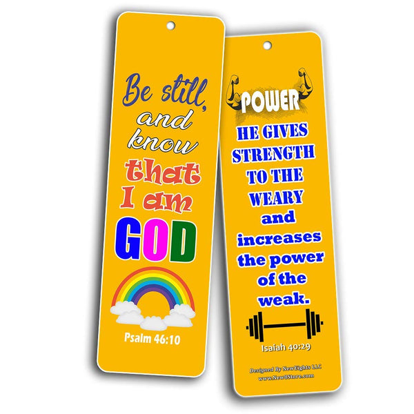 Easy Bible Scriptures for Kids - Colorful