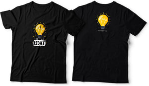 Be the light T-shirt Black-4XLarge