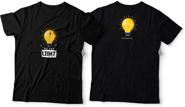 Be the light T-shirt Black-4XLarge