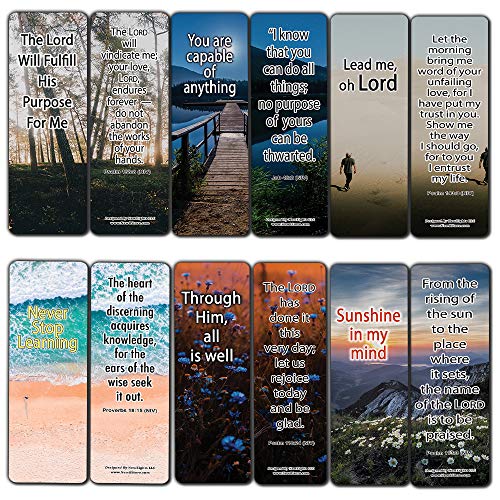 Living your purpose bible verses (12-Pack)