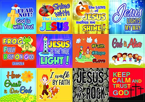 Shine for Jesus Stickers