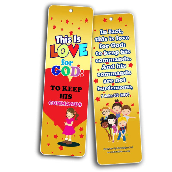 Great Memory Verses for Kids Bookmarks