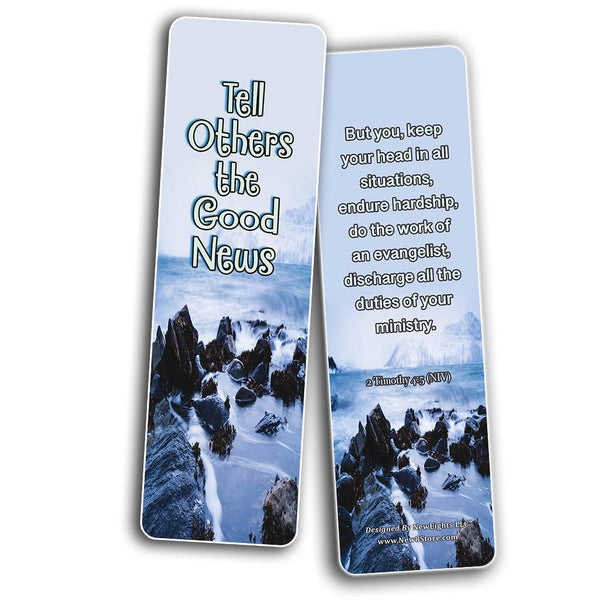 Scriptures Cards Bookmarks About Evangelism