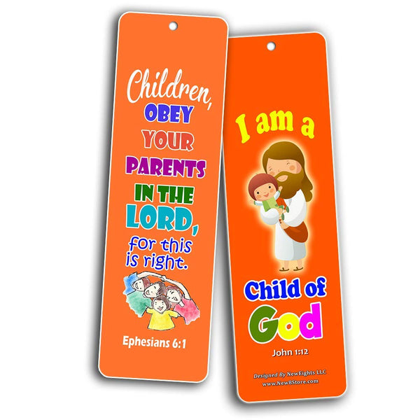 Easy Bible Scriptures for Kids - Colorful