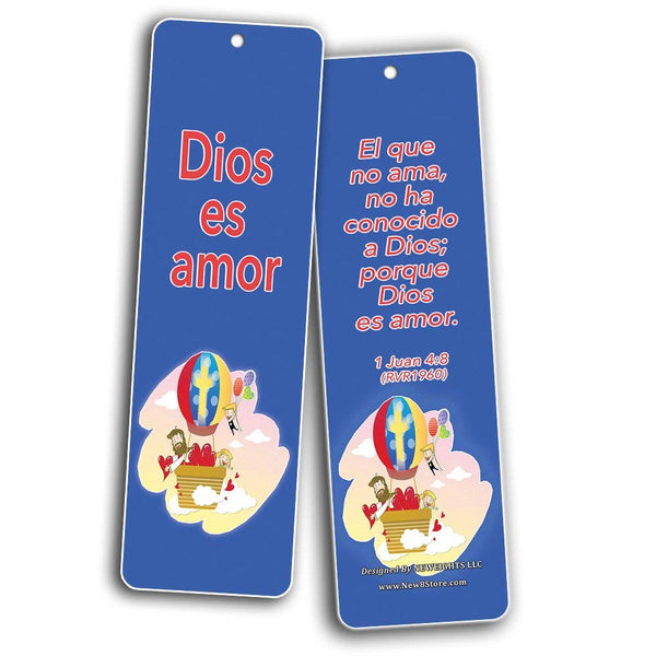 Spanish Bible Verses Bookmarks (God is Love)