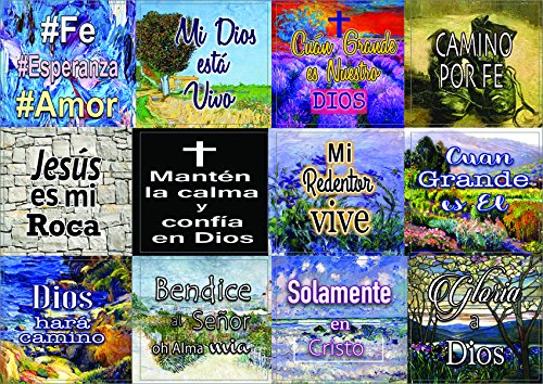Spanish How Great is Our God Stickers (10 Sheets) - Great Stocking Stuffer for Men and Women