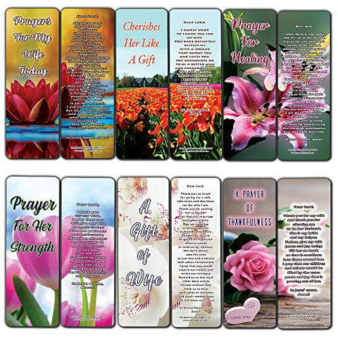 A Prayer for My Wife Bookmarks