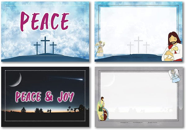 Peace Unto You Greeting Postcards (36-Pack)