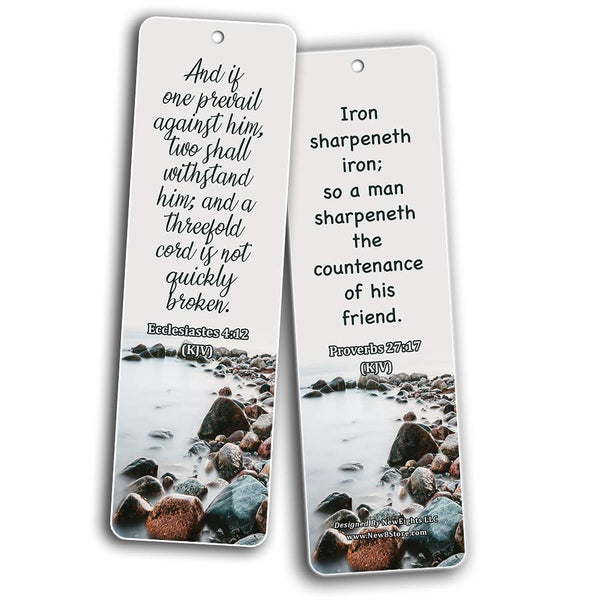 Scriptures Bookmarks - Friendship Bookmarks (KJV)