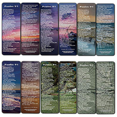 Psalm 91 Bookmarks KJV