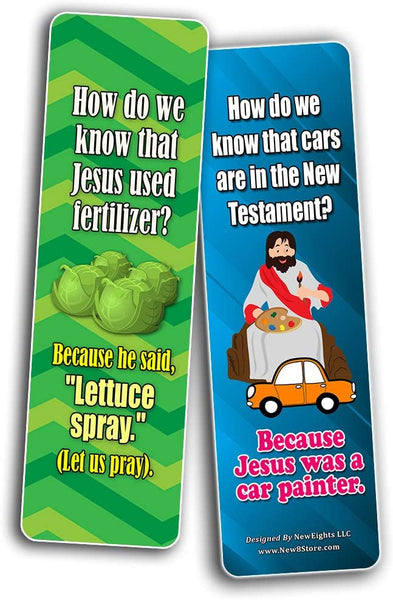 Christian Jokes Bookmarks Series 7 (12- Pack)