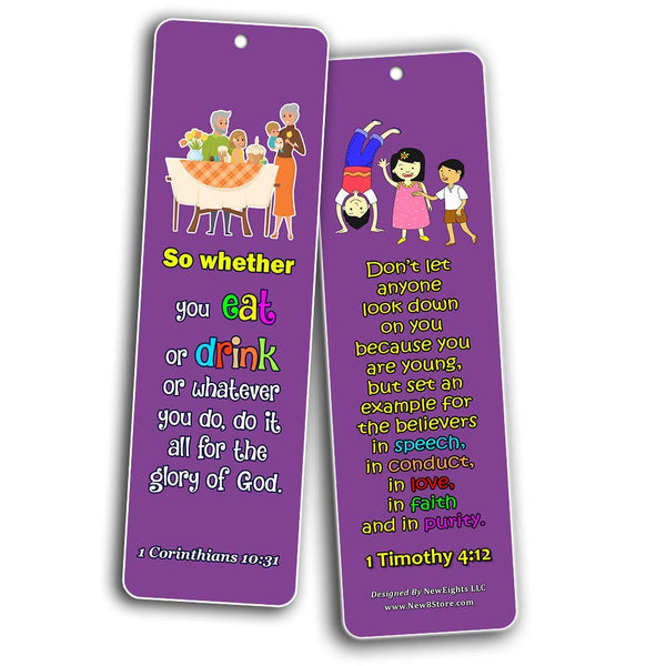 Powerful God Memory Verse Bookmarks