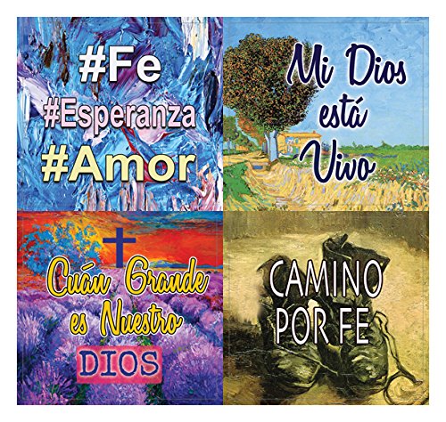 Spanish How Great is Our God Stickers (10 Sheets) - Great Stocking Stuffer for Men and Women