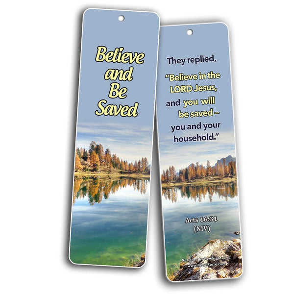 Bible Verses About the True Meaning of Salvation Bookmarks