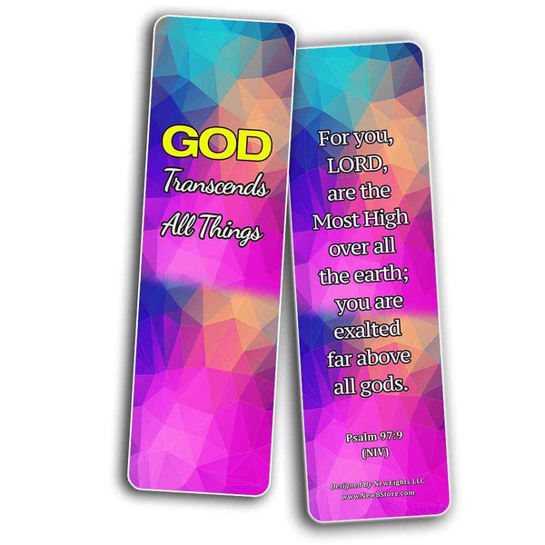 Sovereignty of God Bible Scriptures Bookmarks