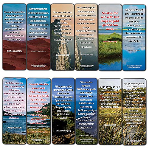 Consecrate Your Talents To The Lord Bible Bookmarks