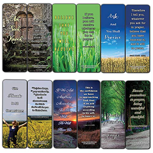 Secret To Powerful Prayer Memory Verses Bookmarks