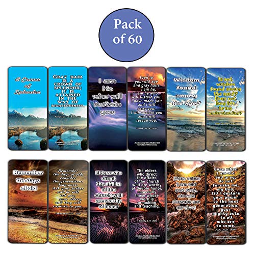 Popular Bible Verses for Senior Citizens Bookmarks