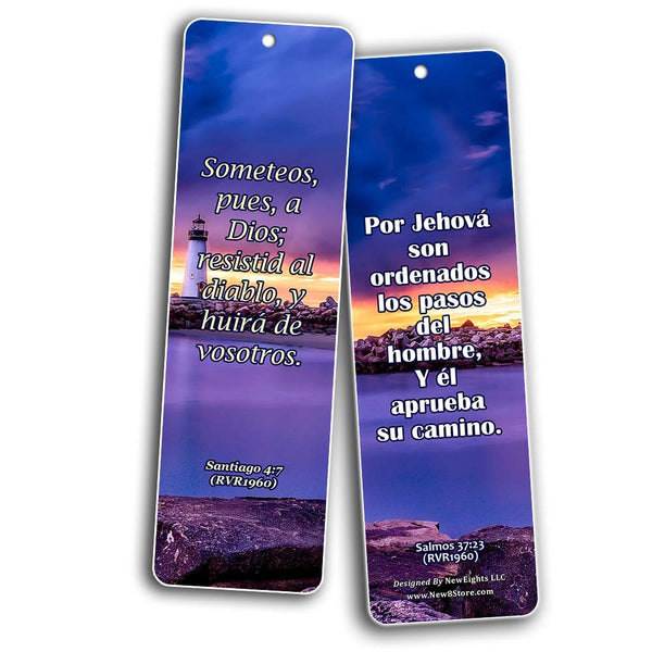 Spanish Scriptures Bookmarks - Rewards for Obeying God