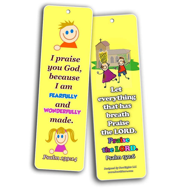 Powerful God Memory Verse Bookmarks