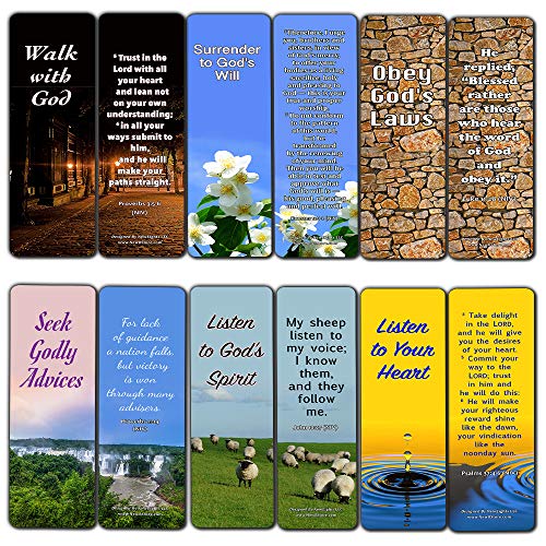Keys to Knowing God?s Will For Your Life Bookmarks (60 Pack) - Perfect Giftaway for Sunday School and Ministries