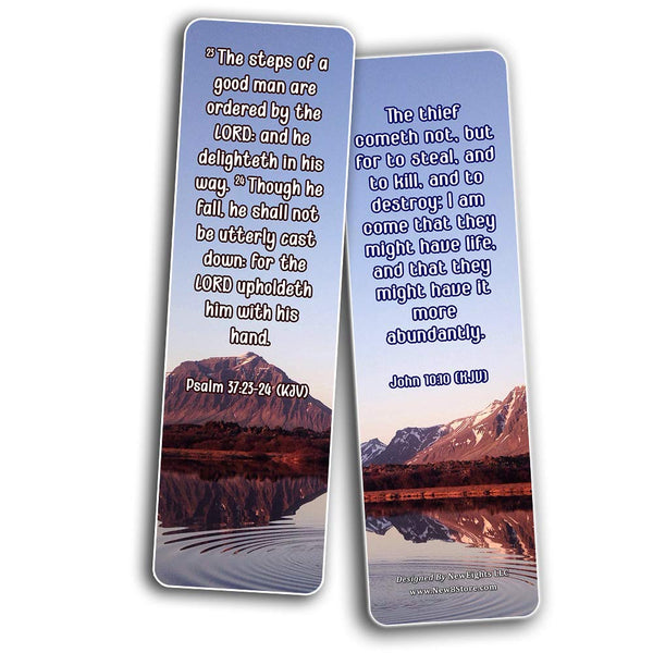 Encouraging scriptures for those overcoming Depression Bookmarks