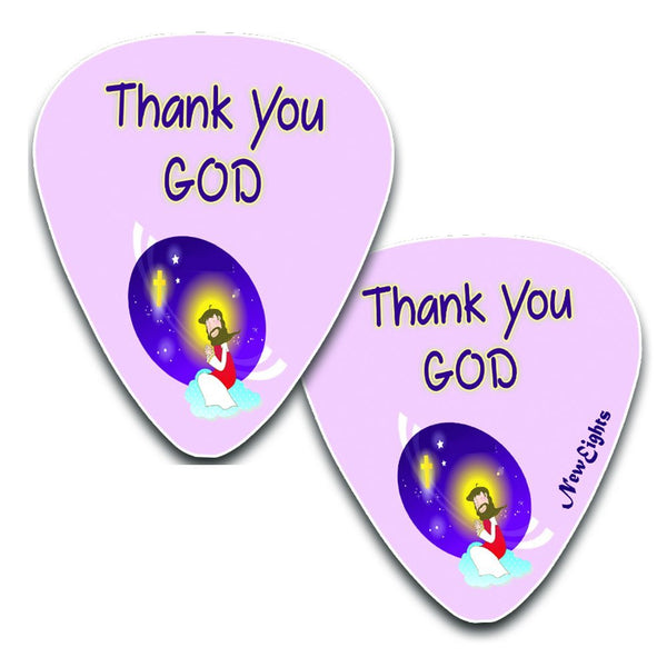Christian Bible Verse Guitar Picks for Kids (12-pack)