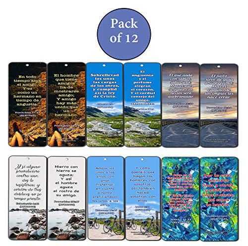 Spanish Scriptures Bookmarks - Friendship Bookmarks (RVR1960)