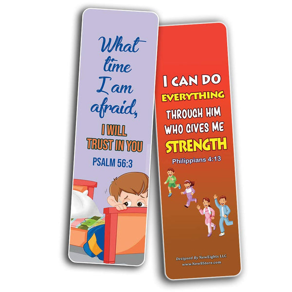 Short Bible Verses for Kids Bookmarks