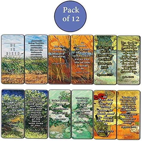 Bible Bookmarks Cards - Jesus has Risen (12 Pack)