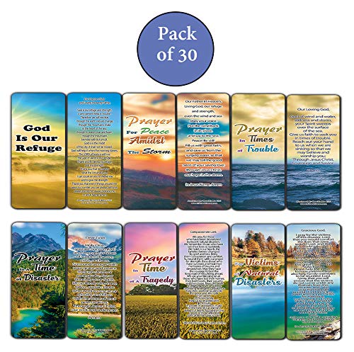 Prayers in Times of Natural Disaster Bookmarks