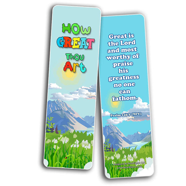 In Christ Alone Bible Bookmarks for Kids