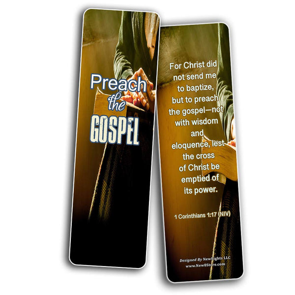 Scriptures Cards Bookmarks About Evangelism