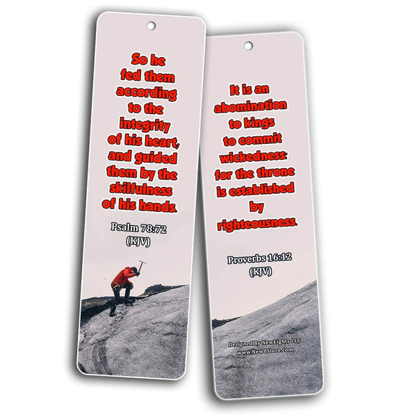 Bible Verses on Leadership Bookmarks